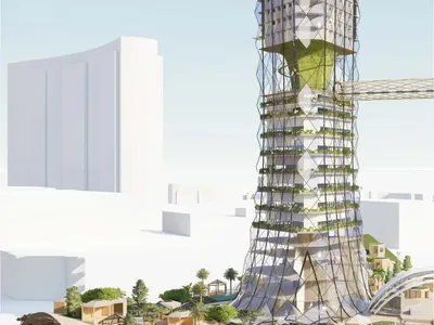 2030 Buzz Haus: Modular Architecture for a Connected Digital Nomad Utopia