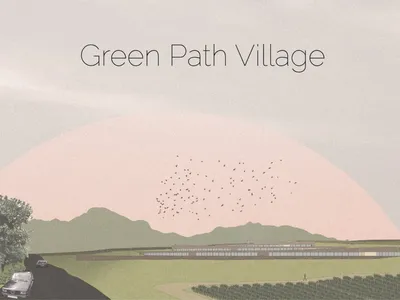 Green Path Village: Sustainable Architecture Shaped by Wine, Landscape, and Terrain