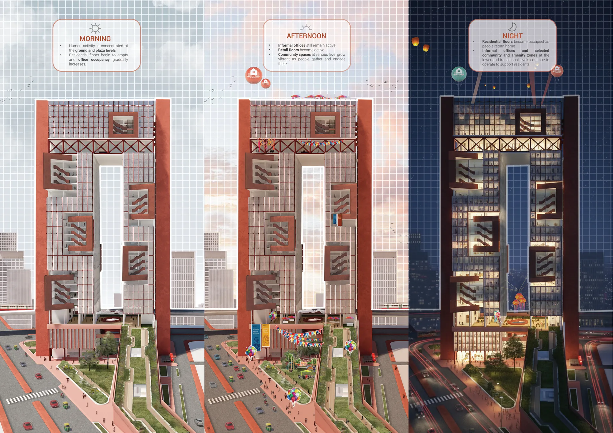 REVITALIZING OFFICE DISTRICTS BEYOND BUSINESS HOURS
