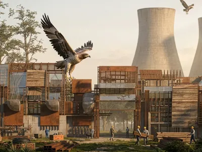 Moment of Stillness: Reimagining Industrial Futures Through Architecture, Imagination, and Regeneration