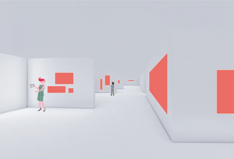 Flexible gallery and exhibition spaces introduce cultural activity into the shared community environment.