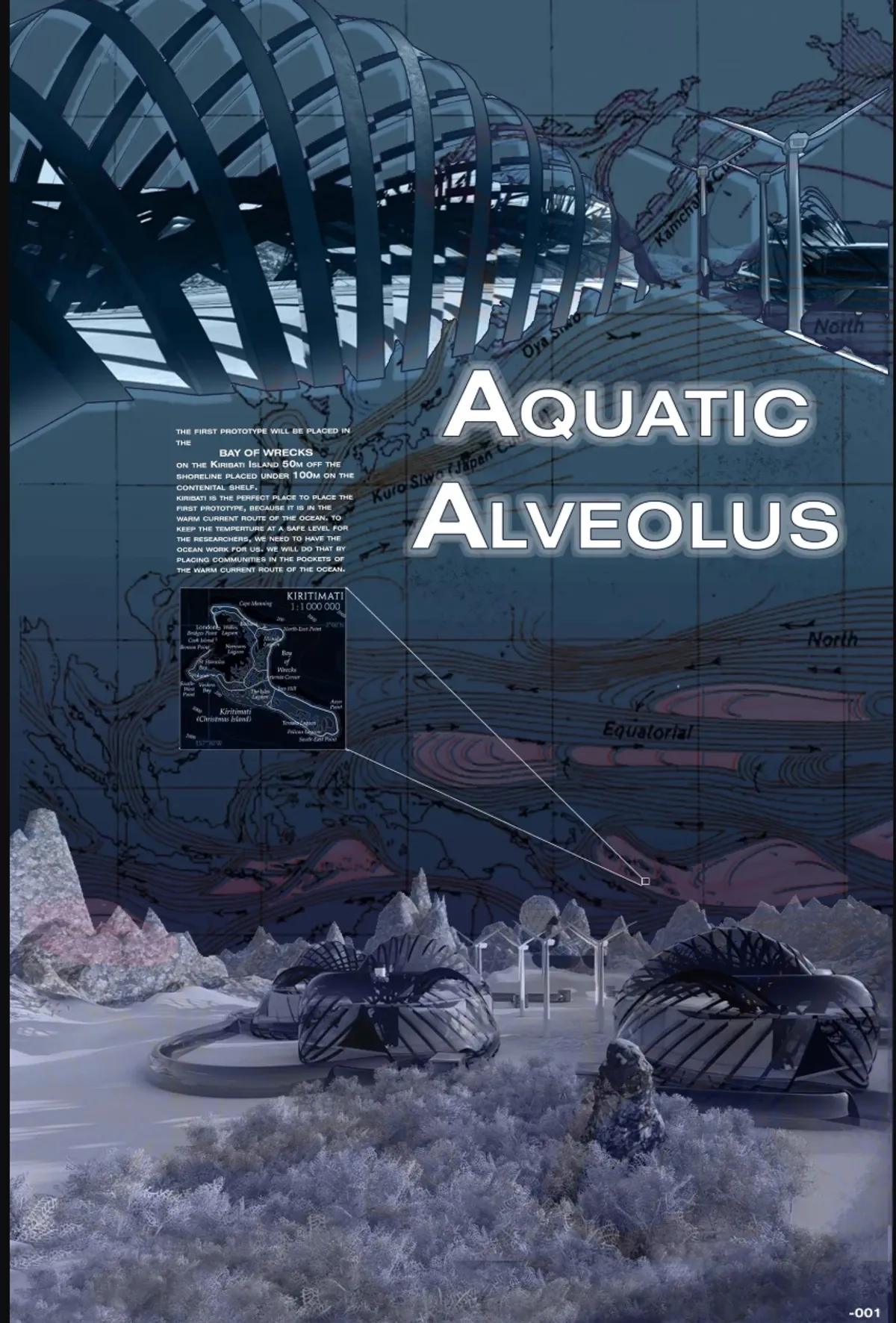Aquatic Alveolus: Underwater Architecture Designed as a Living Marine Community