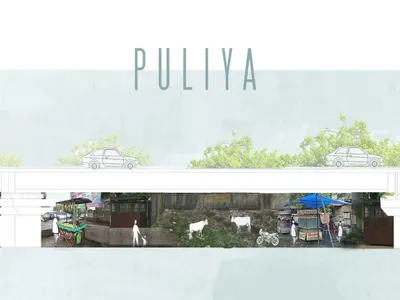 PULIYA: Urban Design Reimagining Transit Infrastructure as Public Space in Chandrapur