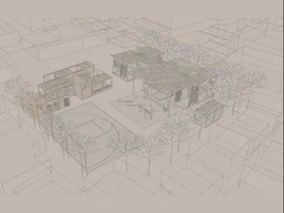 BAMBOO BLOCK: Sustainable Architecture for a Creative Refugee Children’s Playground