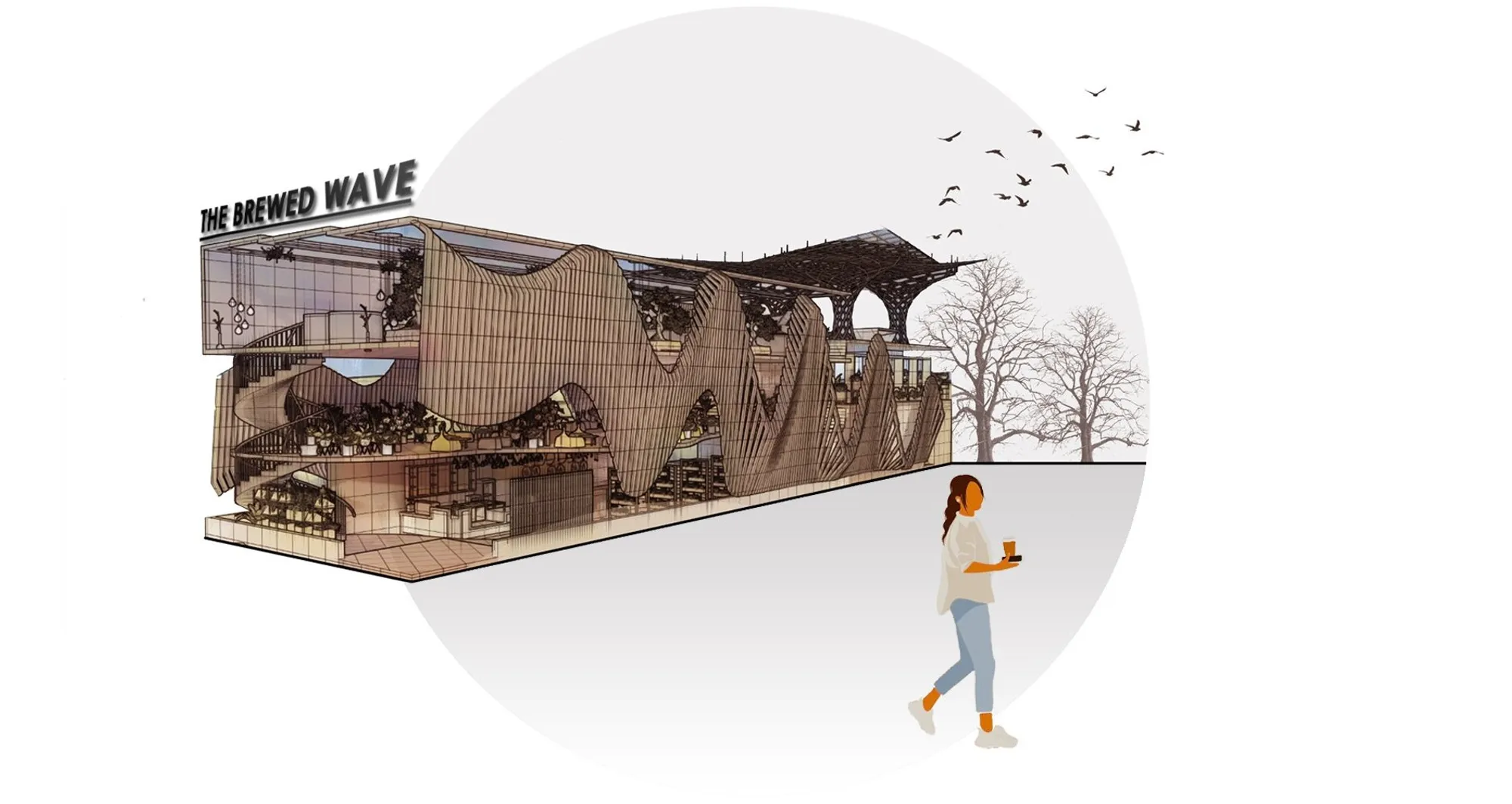 The Brewed Wave: Coffee Shop Architecture Designed as a Social Stage in Vienna