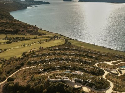A.N. Tombazis and K-Studio Bury a Luxury Resort into a Peloponnese Hillside