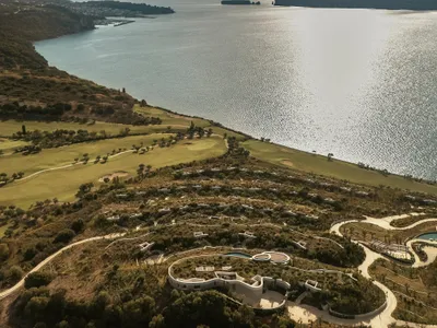A.N. Tombazis and K-Studio Bury a Luxury Resort into a Peloponnese Hillside