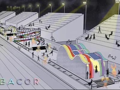 SAMBACOR: Immersive Architecture Design Reimagining Rio’s Carnival Beyond the Parade