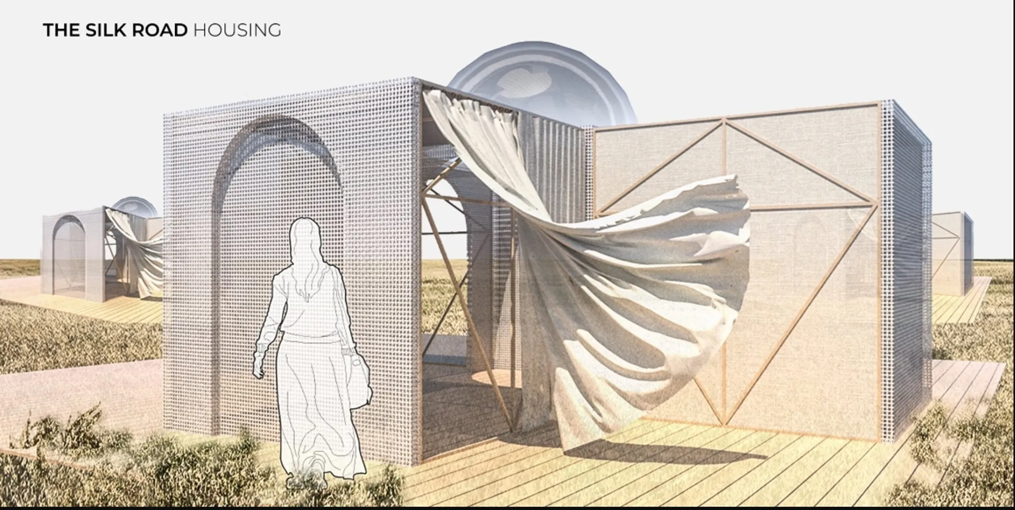 The Silk Road Housing: Disaster Relief Architecture Rooted in Persian Identity