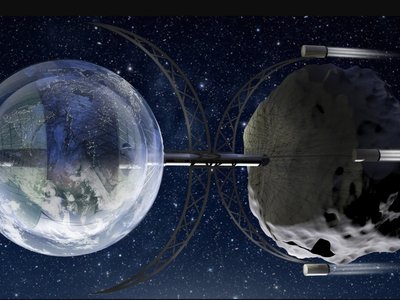 Origin of Civilization: Modular Space Architecture for Asteroid Mining and Interstellar Living