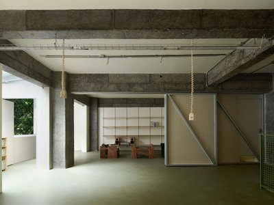 amass Renovates Its Own 118 m² Chengdu Studio with Nothing Fixed and Everything Movable