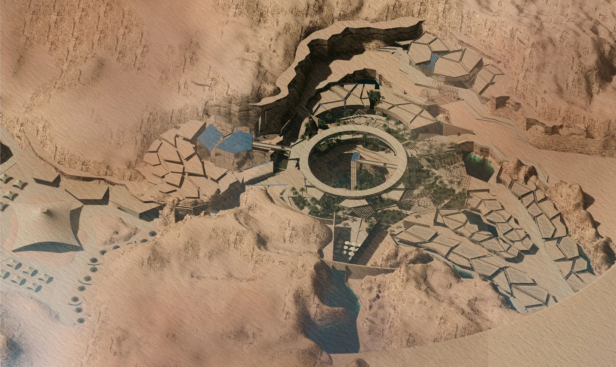 Desert Sawqana Oasis