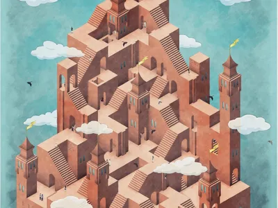 Looping Tale: Architectural Visualization Reimagines Little Red Riding Hood as an Endless Spatial Journey