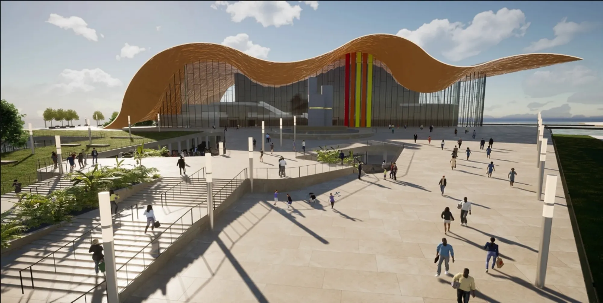 New Opera of the Sea in Tallinn: Wave-Inspired Opera House Architecture Connecting City and Waterfront