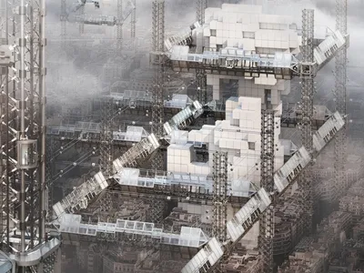 Customized Instant City Module Operating System: Sustainable Architecture for Adaptive Urban Renewal in Barcelona