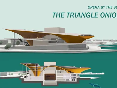 The Triangle Onion: Modern Architecture Shaped as a Multilayered Opera House