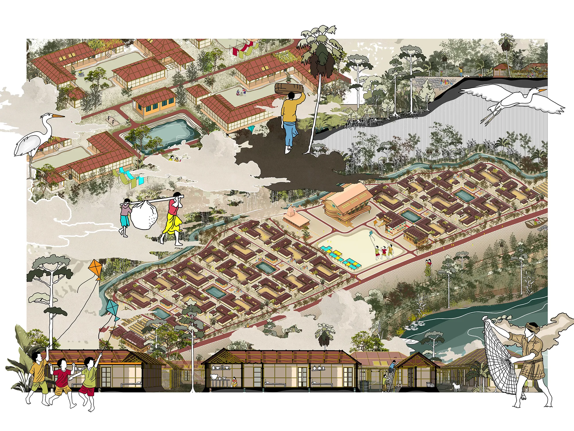FROM FRAGILITY TO RESILIENCE: 
An Integrated Approach to Coastal Settlement on Kutubdia Island