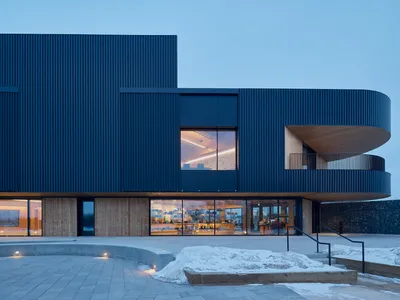 Stantec Plants a Mass Timber Visitor Centre on the Shore of a Reclaimed Pit Lake in Winnipeg