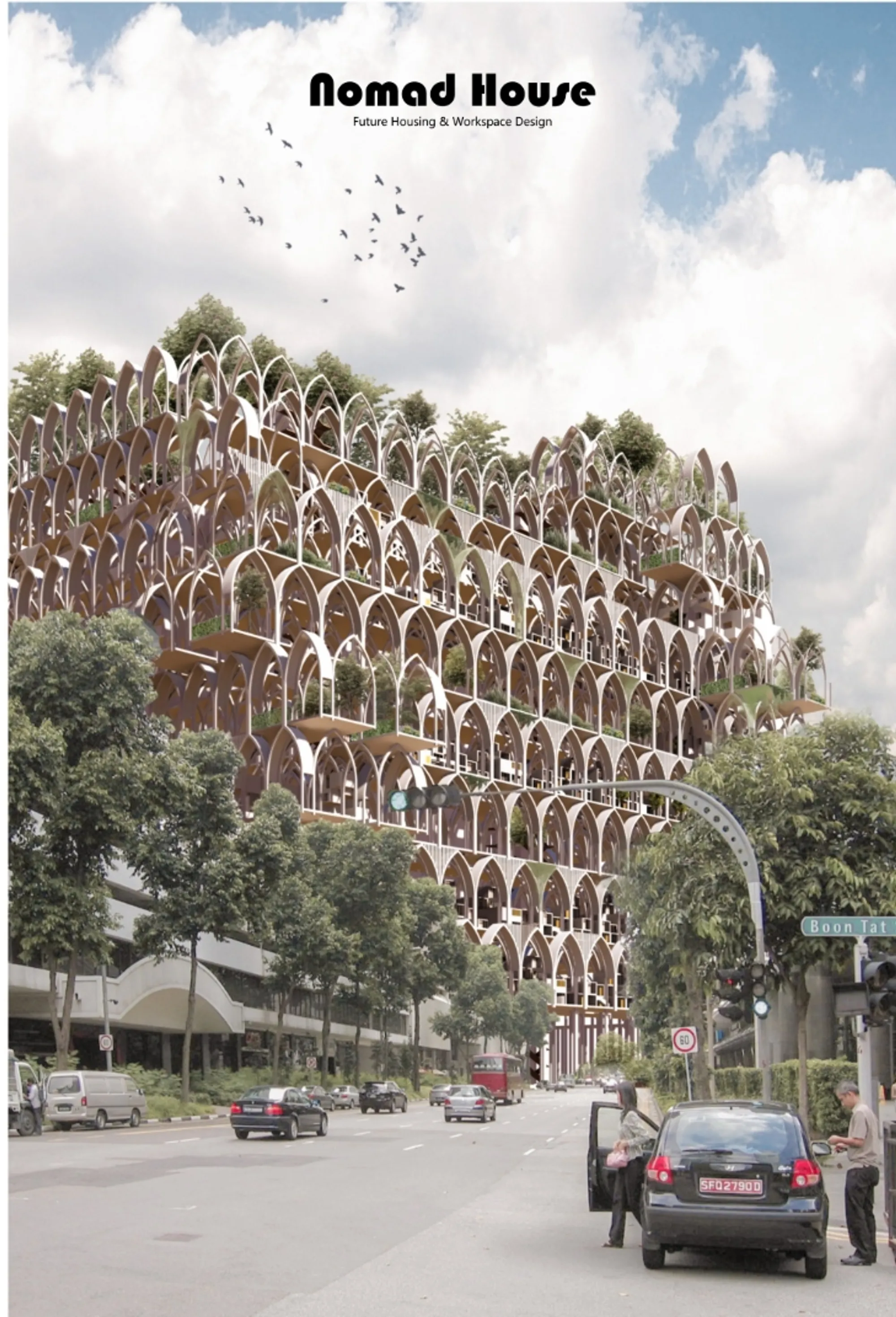 NOMADHOUSE: Modular Architecture for Singapore’s Future of Living and Working