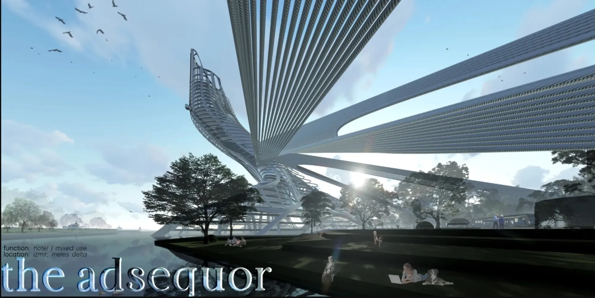 The Adsequor: Sustainable Architecture as a Living Machine for İzmir’s Wetlands