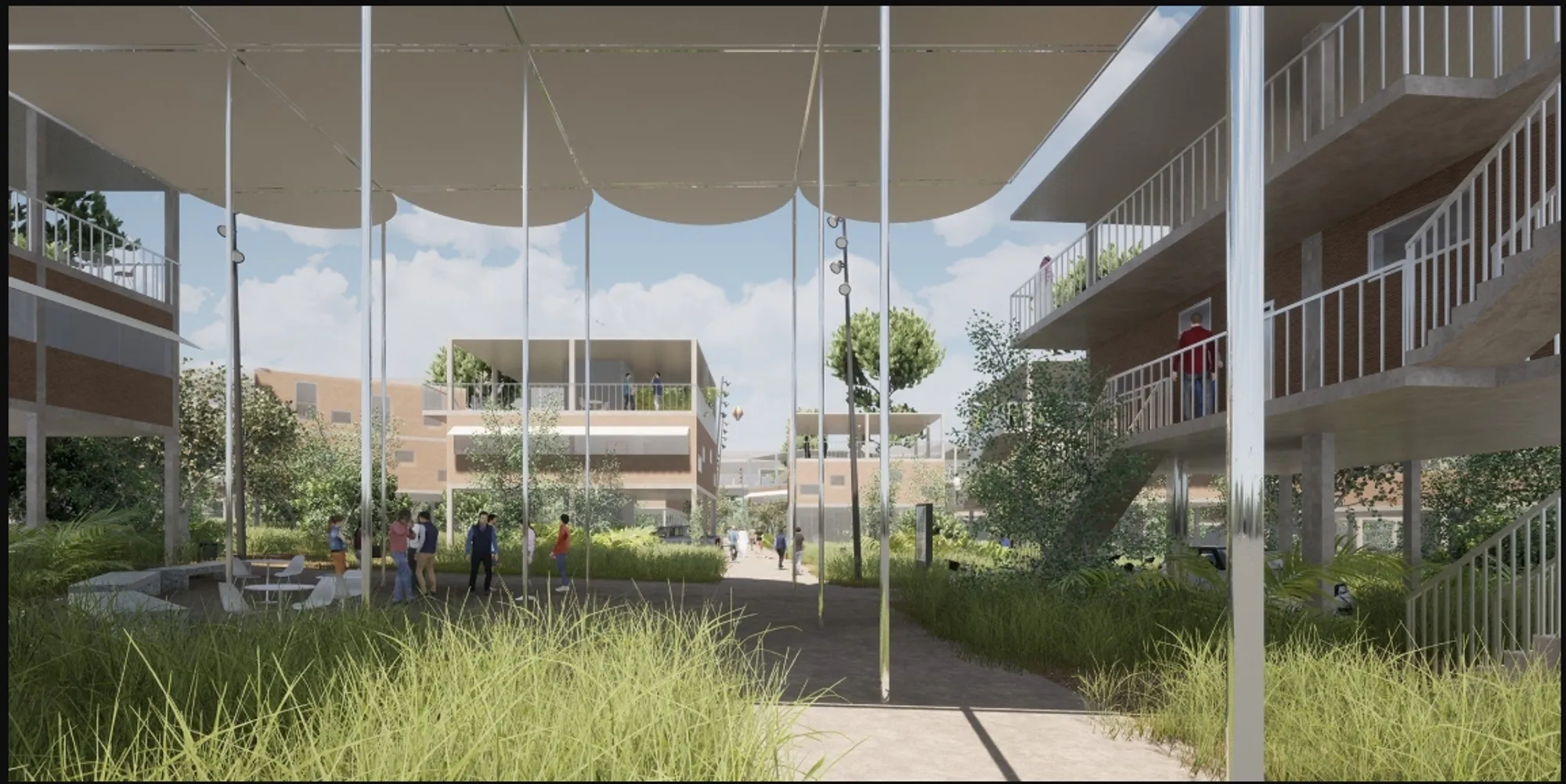 Earthquake-Resistant Architecture in Iran: A Resilient City District for Shelter, Recovery, and Everyday Urban Life