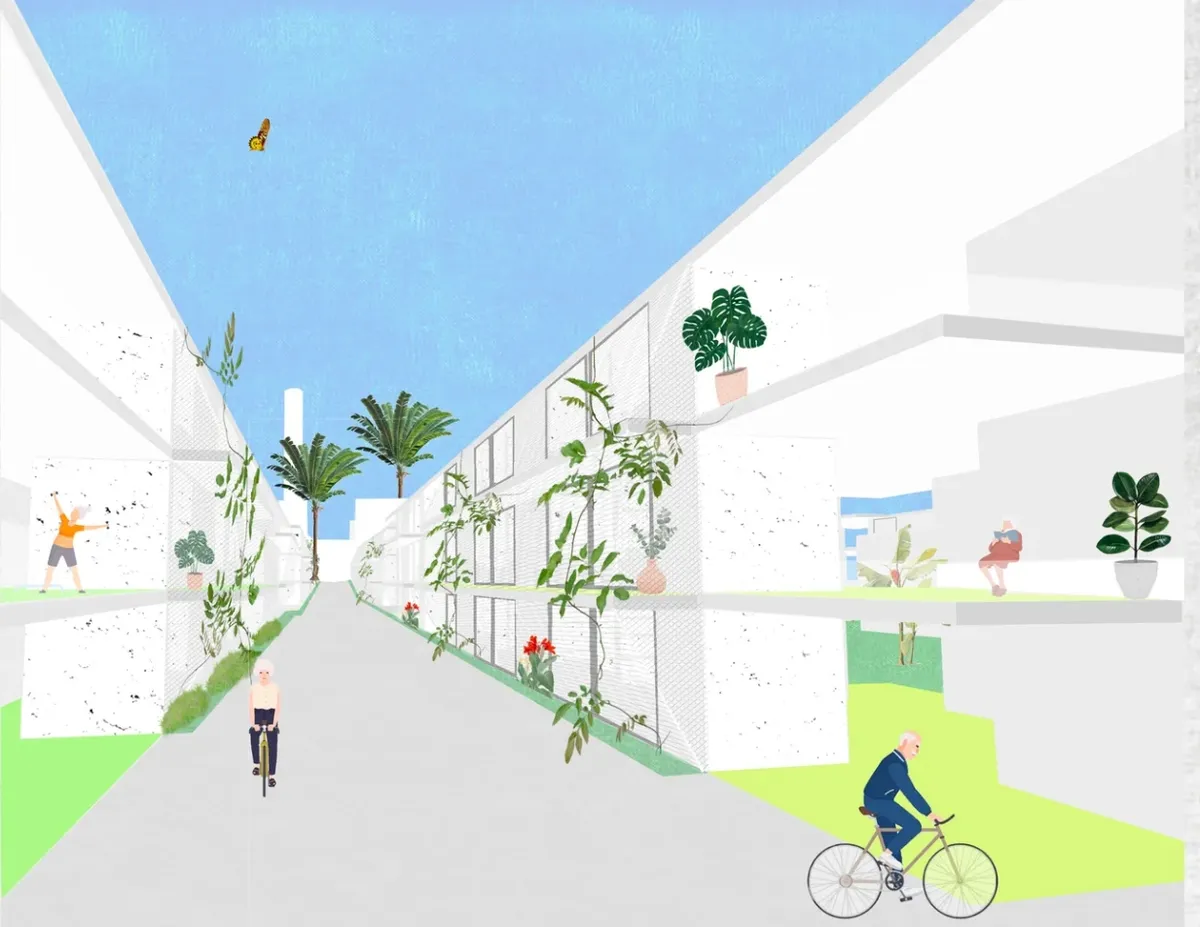 NEW MEMORY: Senior Living Architecture Shaped by Color, Community and the Moroccan Medina