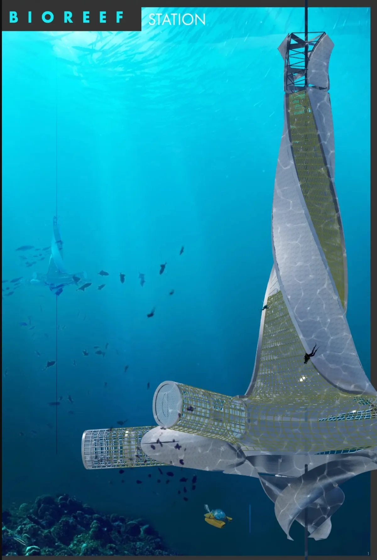 BIOREEF: Sustainable Architecture for Ocean Cleanup and Reef Restoration