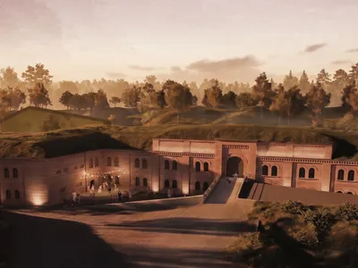 Revitalisation of Fort II in Poznań for the needs of the Folk Dance Ensemble headquarters
