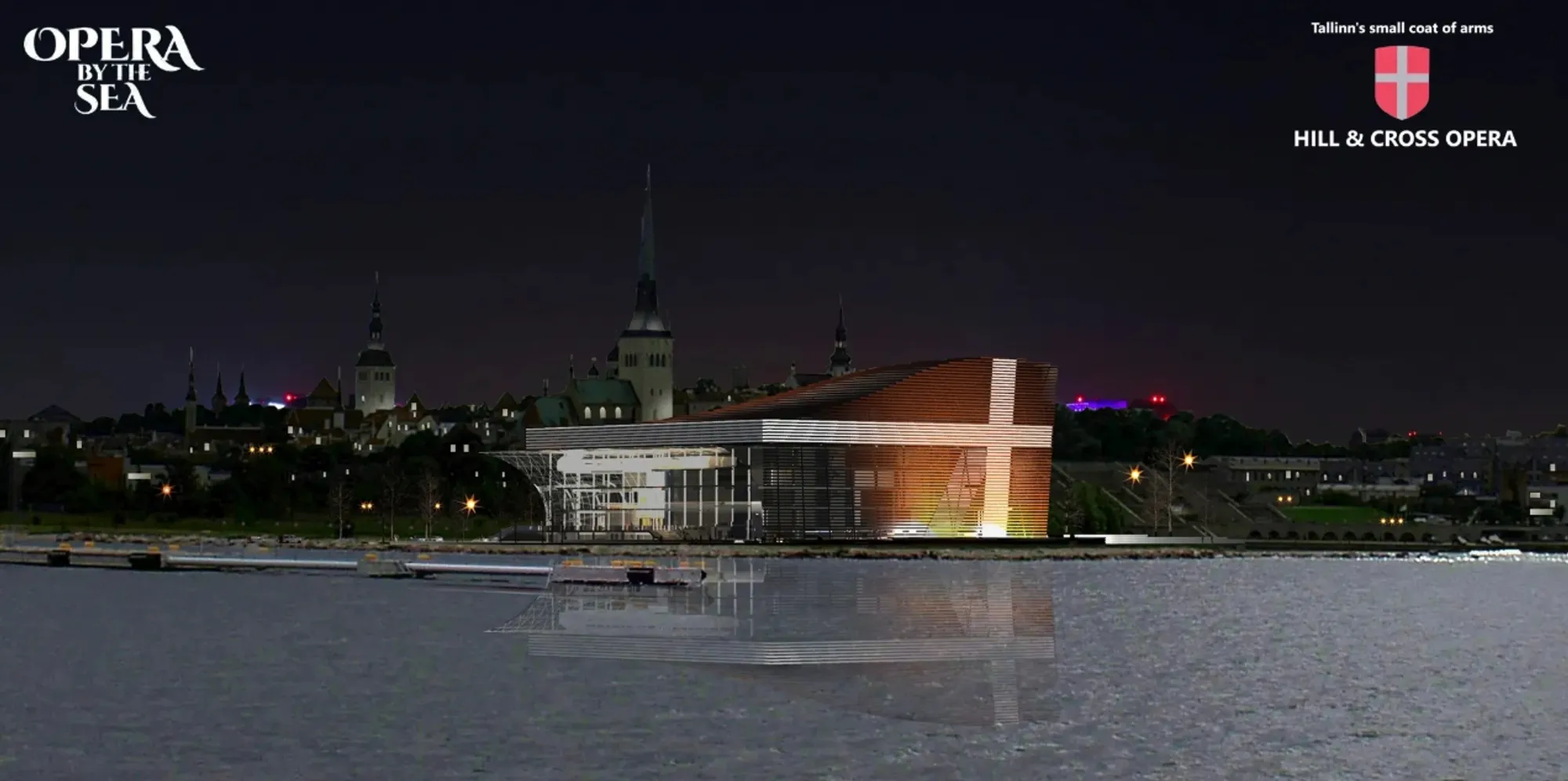 Hill & Cross Opera: Sculptural Opera House Architecture Shaped by Tallinn’s Landscape and Identity