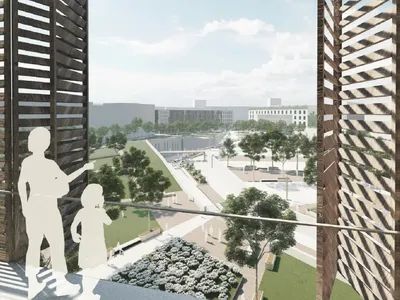 Barcelonas Vein: Sustainable Urban Design Reimagining Barcelona’s Historic Grid