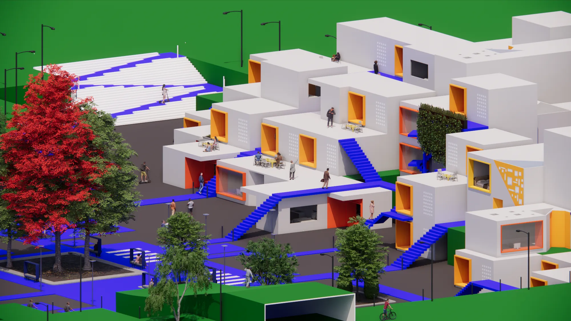 Design of modular accommodation units