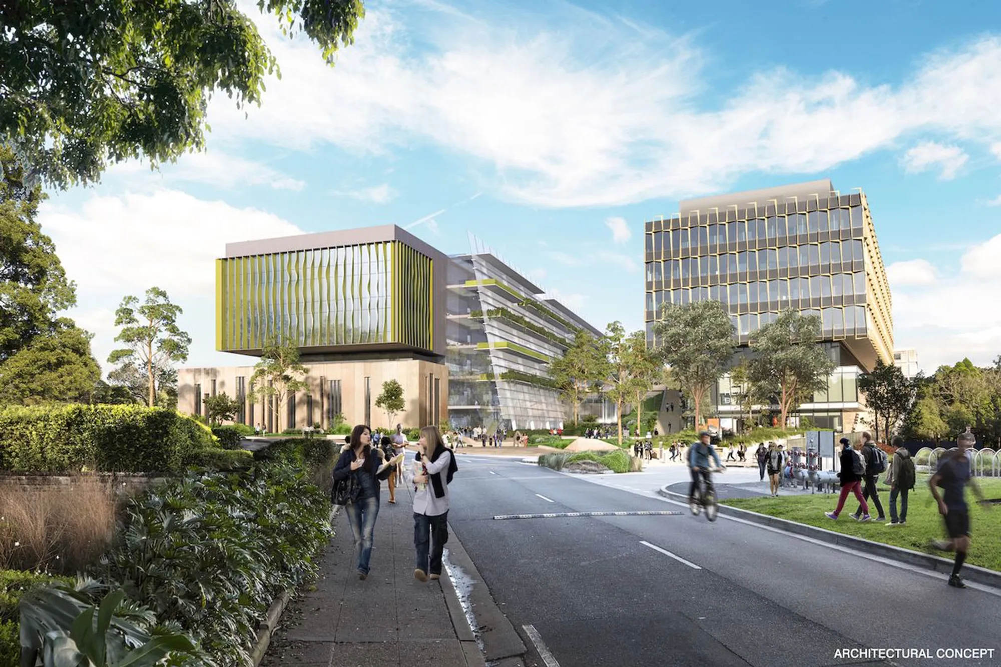 The design for a $478 million biomedical precinct in Sydney has been unveiled.