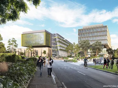 The design for a $478 million biomedical precinct in Sydney has been unveiled.