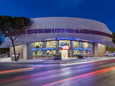 Supermarket in N. Erythraia by KLab Architecture