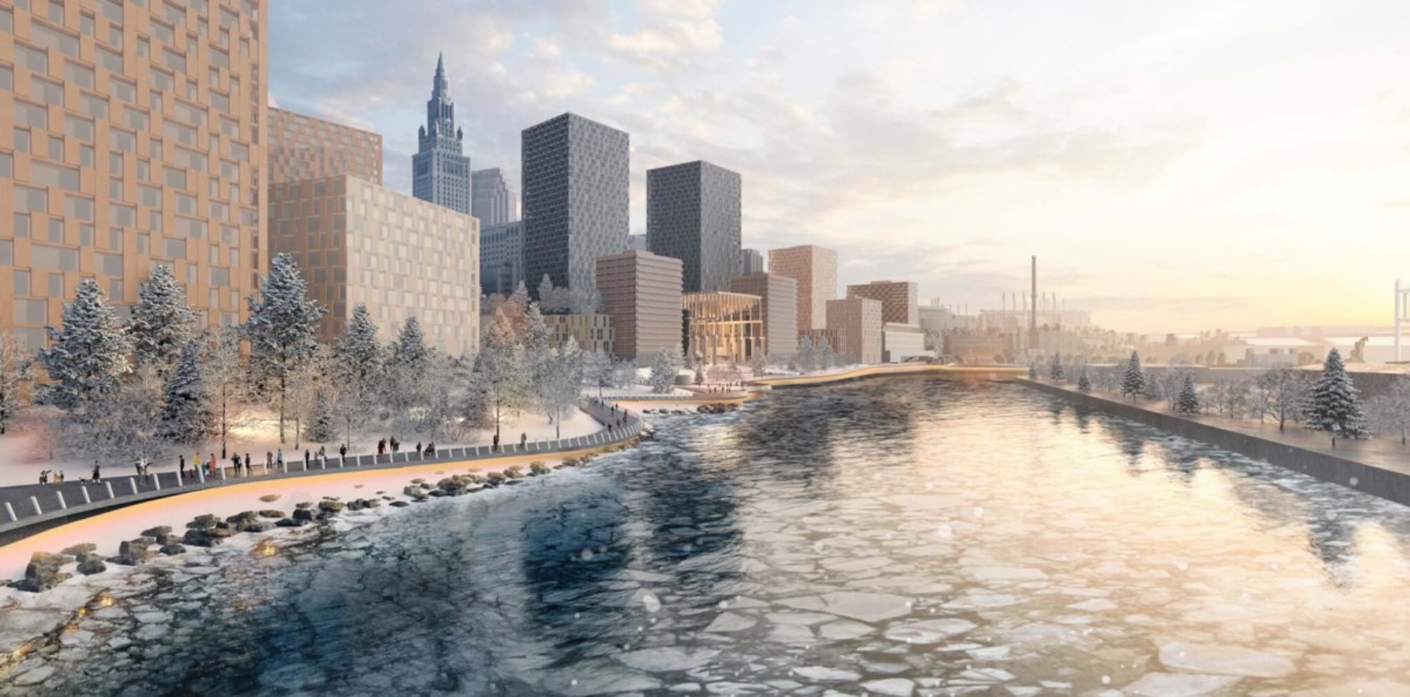 David Adjaye's master plan for the Cleveland riverfront is definitely worth checking out!