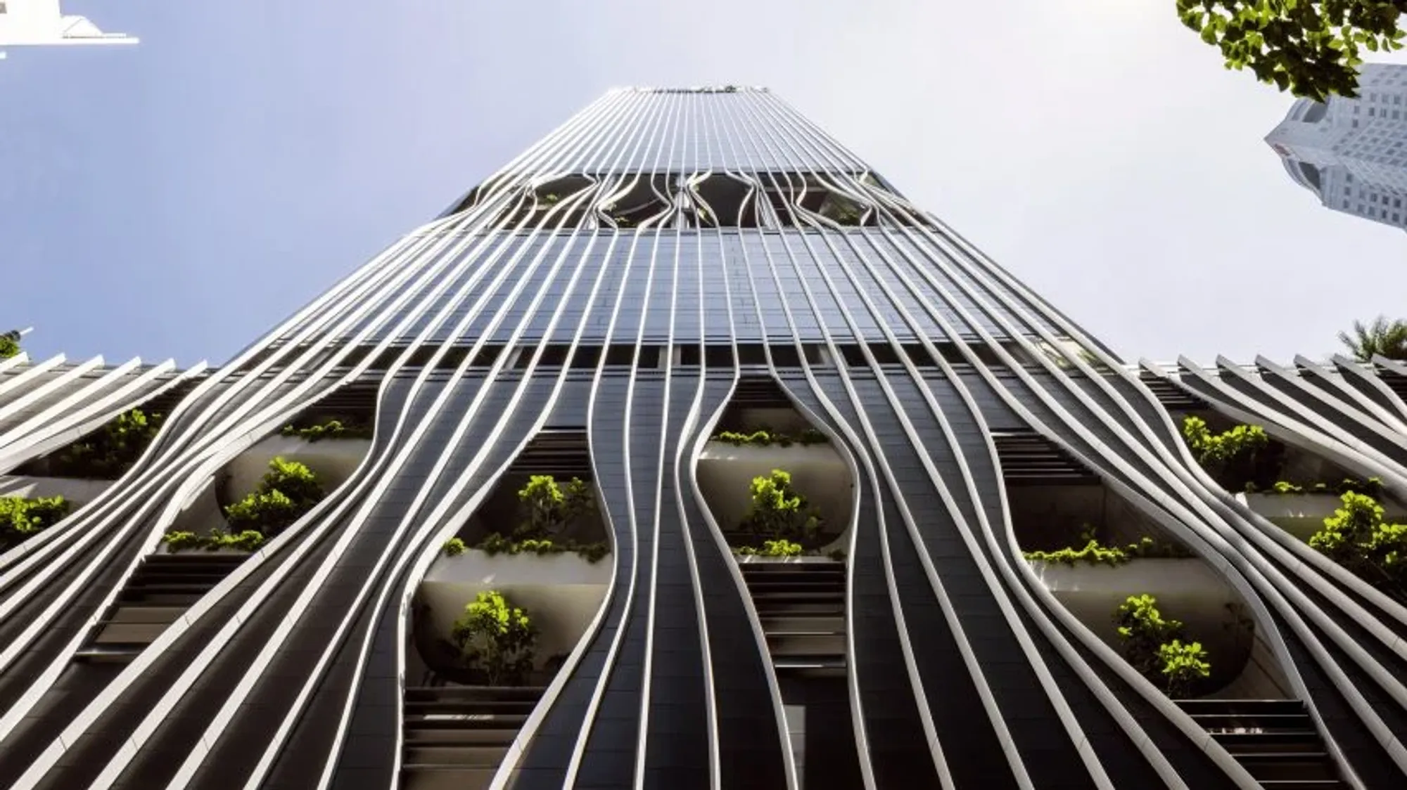 The new Biophilic Skyscraper designed by the Bjarke Ingels Group in Singapore will be home to 80,000 plants!