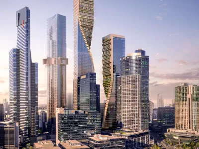 Squire & Partners design towers that stand out in Southbank, London