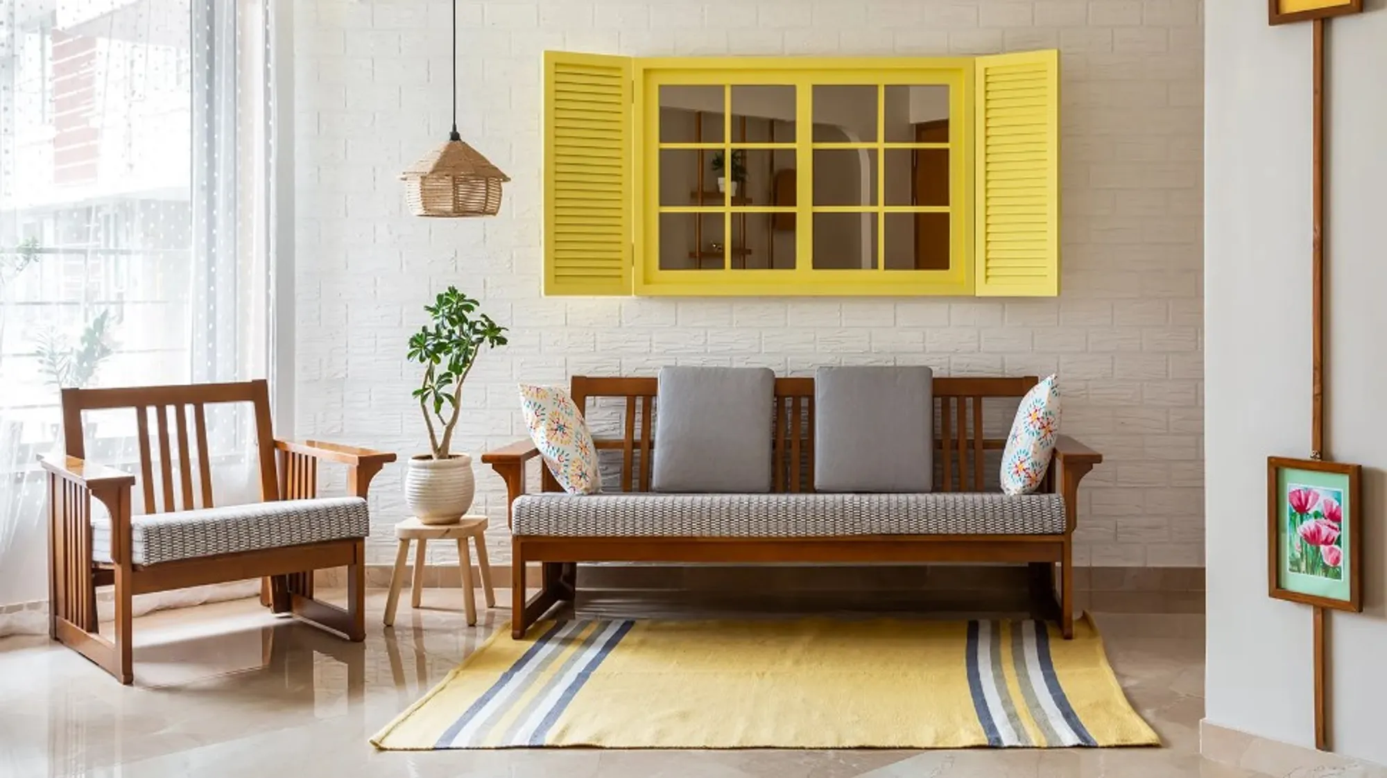 Mumbai: This colourful Andheri home is designed to make the most of every square foot