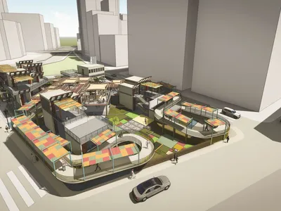 The Expandables: A Childcare Center That Breathes with the Climate