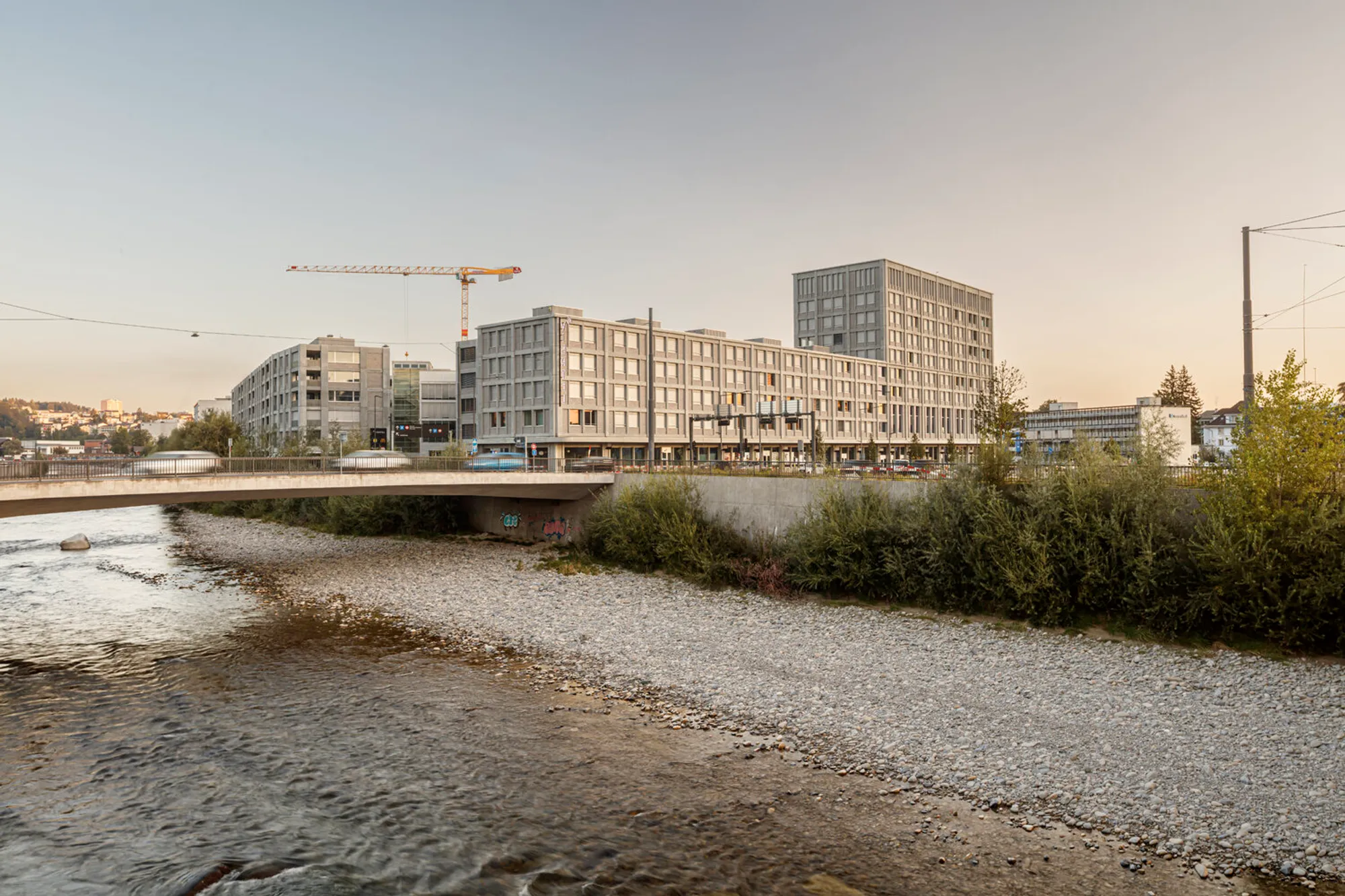 4Viertel Residential and Commercial Development by Lussi + Partner AG – A Contemporary Urban Gateway for Emmenbrücke