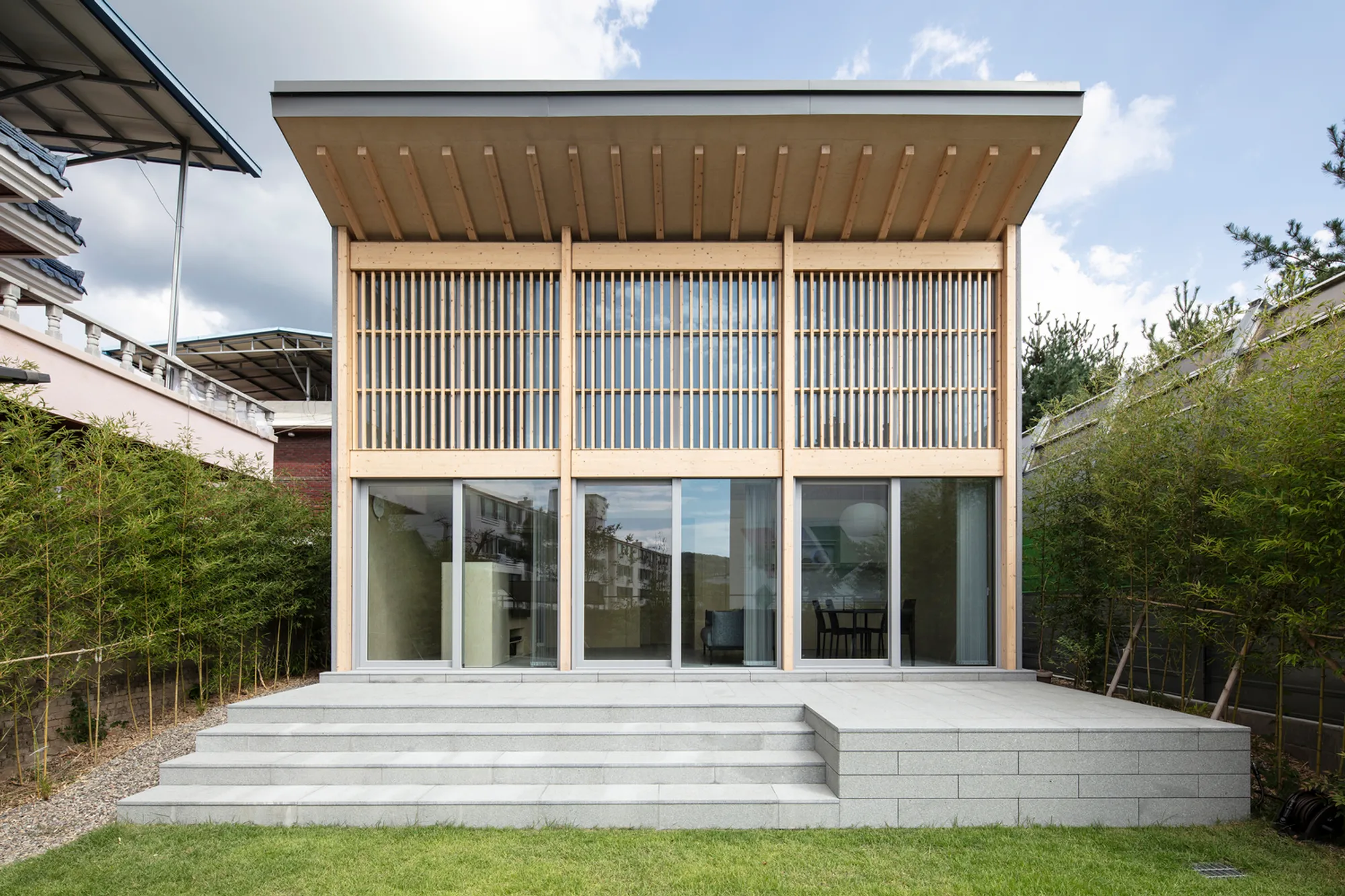 INKYO House in Daegu: A Compact Sanctuary Reimagining Unused Land