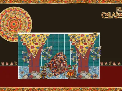 Collaborative Art Hub: Four Funnels and a Climatic Shield Rooted in Indian Spatial Memory
