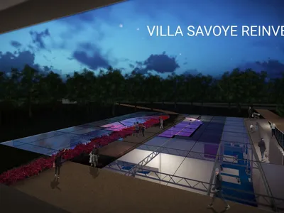 Villa Savoye Reinvented: A Subterranean Centre That Mirrors Le Corbusier's Masterwork