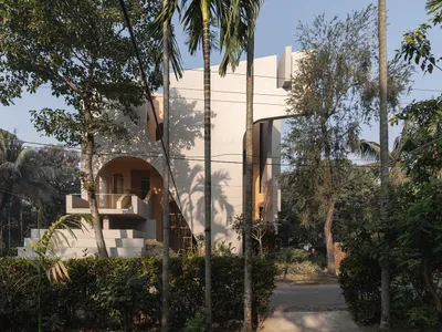 Adisaptagram Society Hall by Abin Design Studio: Redefining Community Architecture in Chinsurah, India