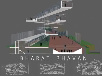 Bharat Bhavan Chandigarh: A Monumental Room of Culture Suspended Over Public Life