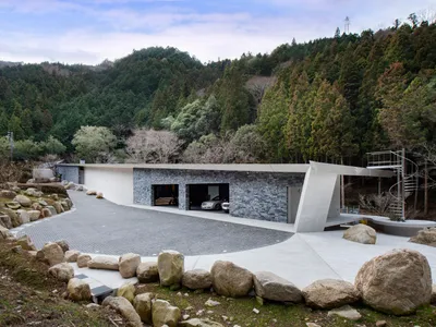 Villa K: Timeless Concrete Architecture in Dialogue with Forest and River by
KIRYU ATELIER + T Architects Co.
