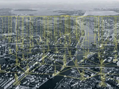 Society as a Renewable Energy: Turning Footsteps into Power on a Kinetic Bridge
