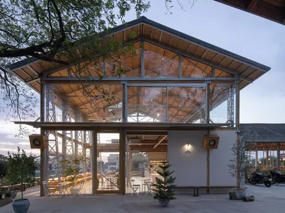 Coffee Among Tea Hills: New 33 Coffee, Hangzhou by Hill Architecture