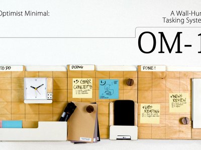 Om-1: A Wall-Hung System That Moves Your Workspace Off the Desk