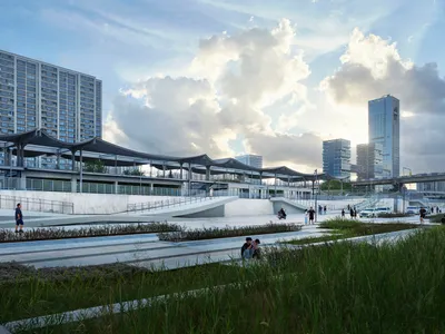 A Reborn Scenic Field Above Waves: Transforming Taizhou’s Seawall into a Vibrant Riverside Public Space